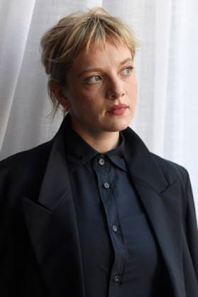 Jella Haase from the Krux Cast during an exclusive photo shoot at the 74th San Sebastián International Film Festival (Festival Internacional de Cine de San Sebastián) at the Hotel Maria Cristina in San Sebastián, September 20, 2026 Foto:xC.xNiehausx xFuturexImagex krux_6954