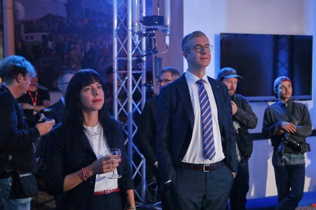 Berlin, Germany, September 20, 2026: 2026 Berlin House of Representatives Election—Elif Eralp (The Left) and Stefan Evers (CDU) on ARD Copyright: xdtsxNachrichtenagenturx dts_135598