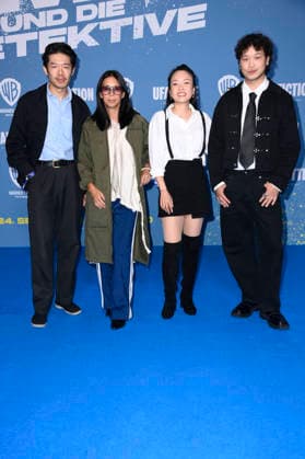 Yung Ngo, Minh Khai Phan Thi, Trang Le Hong, and Viet Pham at the premiere of the movie *Emil and the Detectives* at the KulturBrauerei Berlin, September 20, 2026 Foto:xN.xKubelkax xFuturexImagex emil_6918