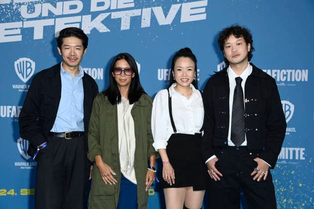 Yung Ngo, Minh Khai Phan Thi, Trang Le Hong, and Viet Pham at the premiere of the movie *Emil and the Detectives* at the KulturBrauerei Berlin, September 20, 2026 Foto:xN.xKubelkax xFuturexImagex emil_6922