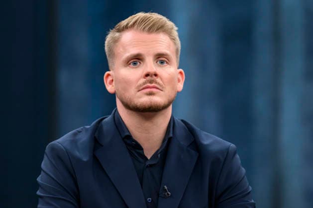 Pictured, from left: Tim Klüssendorf, SPD Secretary-General, GER, Berlin, studio, guest on Caren Miosga’s political talk show, TV program, Das Erste, from Studio 20 in Berlin-Adlershof, topic: After the Elections in Berlin and Mecklenburg-Western Pomerania, September 20, 2026, Copyright: HMBxMedia UwexKoch