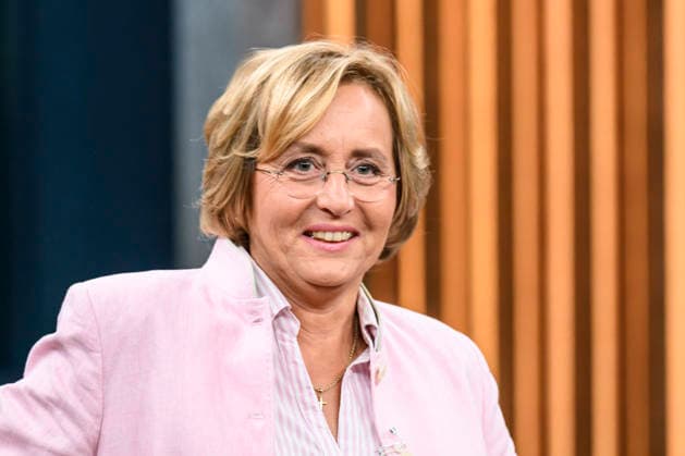 Pictured from left: Beatrix von Storch, deputy chair of the AfD parliamentary group, GER, Berlin, studio, guest on Caren Miosga’s political talk show, TV, program, Das Erste, from Studio 20 in Berlin-Adlershof, topic: After the Elections in Berlin and Mecklenburg-Western Pomerania, September 20, 2026, Copyright: HMBxMedia UwexKoch