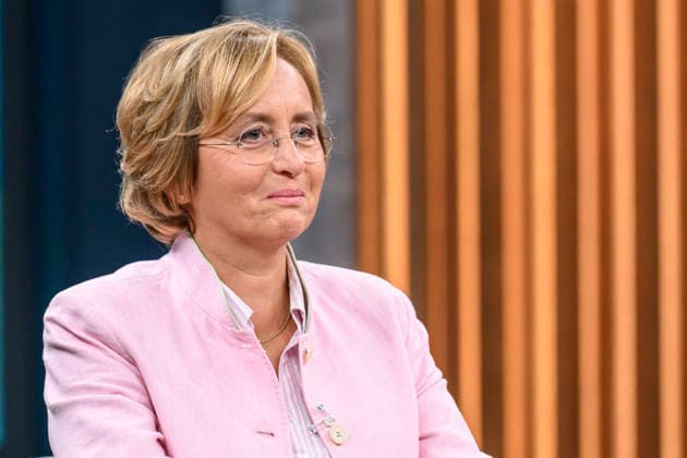 Pictured, from left: Beatrix von Storch, deputy chair of the AfD parliamentary group, GER, Berlin, studio, guest on Caren Miosga’s political talk show, TV, program, Das Erste, from Studio 20 in Berlin-Adlershof, topic: After the Elections in Berlin and Mecklenburg-Western Pomerania, September 20, 2026, Copyright: HMBxMedia UwexKoch