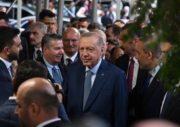 Turkish President Erdogan arrives in US to attend 81st UN General Assembly NEW YORK, UNITED STATES - SEPTEMBER 20: Turkish President Recep Tayyip Erdogan arrives at the Turkish House to attend the 81st session of the United Nations (UN) General Assembly and hold a series of meetings, in New York, United States on September 20, 2026. Mehmet Ali Ozcan Anadolu New York United States. Editorial use only. Please get in touch for any other usage.  Copyright: x2026xAnadoluxMehmetxAlixOzcanx