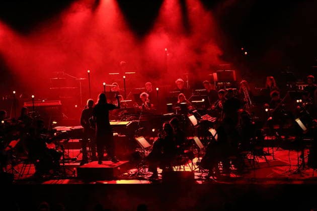 Sigur Rós and The Young ClassX Orchestra at a concert at the Uber Eats Music Hall in Berlin, September 20, 2026 Sigur Rós Concert Berlin