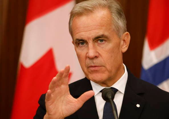September 20, 2026, Ottawa, On, CANADA: Prime Minister Mark Carney speaks at a joint news conference with Prime Minister of Norway Jonas Gahr Store on Parliament Hill in Ottawa on Sunday, Sept. 20, 2026. Ottawa CANADA  - ZUMAc35_ 20260920_zaf_c35_232 Copyright: xPatrickxDoylex