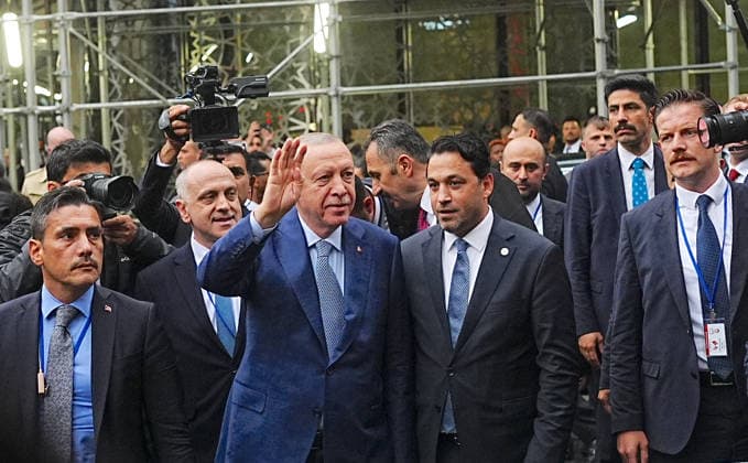 Turkish President Erdogan arrives in US to attend 81st UN General Assembly NEW YORK, UNITED STATES - SEPTEMBER 20: Turkish President Recep Tayyip Erdogan arrives at the Turkish House to attend the 81st session of the United Nations (UN) General Assembly and hold a series of meetings, in New York, United States on September 20, 2026. Selcuk Acar Anadolu New York United States. Editorial use only. Please get in touch for any other usage.  Copyright: x2026xAnadoluxSelcukxAcarx