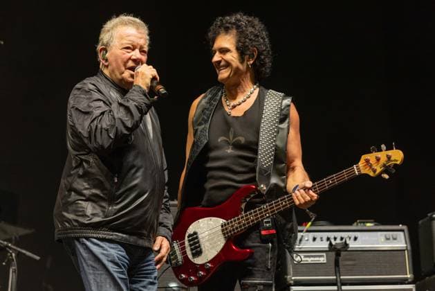 September 20, 2026, Chicago, Illinois, USA: WILLIAM SHATNER and PHIL SOUSSAN of The *uckers during Riot Fest Music Festival in Chicago, Illinois Chicago USA  - ZUMAs135 20260920_zap_s135_008 Copyright: xDanielxDeSloverx