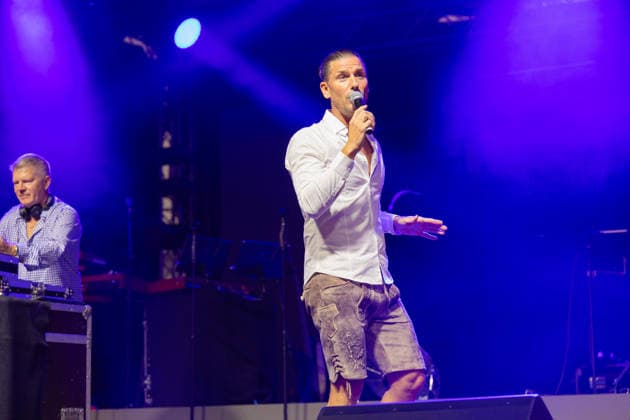 Markus Luca from the Regines Oberbayern Mallorca, performing live at the 27th Upper Lusatian Oktoberfest in Kemnitz in 2026, Kemnitz, September 19, 2026 Copyright: xMatthiasxWehnertx