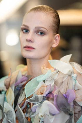 Model Backstage At Rory William Docherty Catwalk Show 2026 - London A model is seen backstage at the Rory William Docherty Catwalk Show 2026 in London, England on September 20, 2026. Photo by Lounis Tiar ABACAPRESS.COM London United Kingdom  Copyright: xLounisPhotography ABACAx