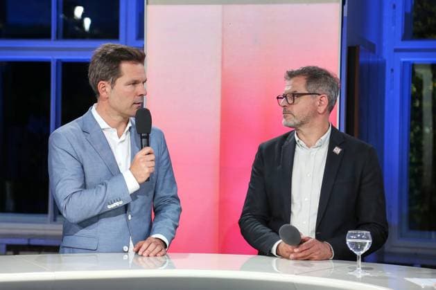 Berlin, Germany, September 20, 2026 Berlin House of Representatives 2026 Election Steffen Krach (SPD) and Werner Graf (Greens) Copyright: xdtsxNachrichtenagenturx dts_135613