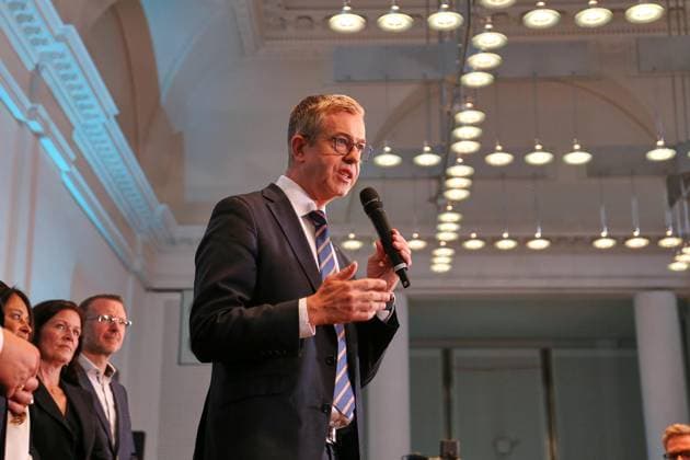 Berlin, Germany, September 20, 2026 Berlin House of Representatives 2026 Election Stefan Evers at the CDU election party Copyright: xdtsxNachrichtenagenturx dts_135481