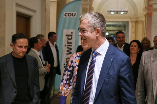 Berlin, Germany, September 20, 2026 Berlin House of Representatives 2026 Election Stefan Evers at the CDU election party Copyright: xdtsxNachrichtenagenturx dts_135539