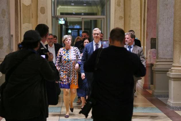 Berlin, Germany, September 20, 2026 Berlin House of Representatives 2026 Election Stefan Evers at the CDU election party Copyright: xdtsxNachrichtenagenturx dts_135540
