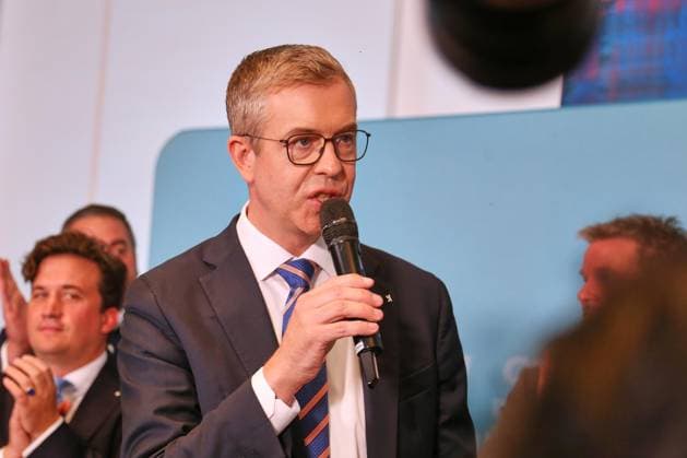 Berlin, Germany, September 20, 2026 Berlin House of Representatives 2026 Election Stefan Evers at the CDU election party Copyright: xdtsxNachrichtenagenturx dts_135537