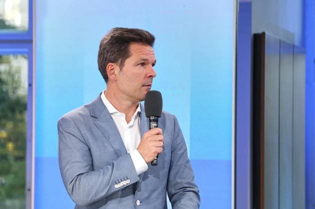 Berlin, Germany, September 20, 2026 Berlin House of Representatives 2026 Election Steffen Krach, SPD, at the ARD Election Studio Copyright: xdtsxNachrichtenagenturx dts_135580