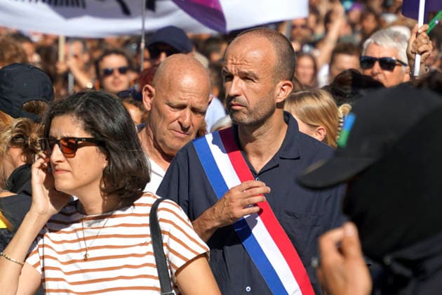 Manuel Bompard, national coordinator of LFI, Member of Parliam Copyright: xAchimxDuwentästerx
