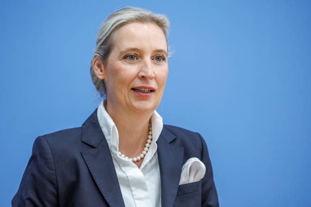 Impact of the State Elections in Berlin Alice Weidel, Federal Spokesperson for the AfD and Co-Chair of the AfD parliamentary group in the German Bundestag Tino Chrupalla, Federal