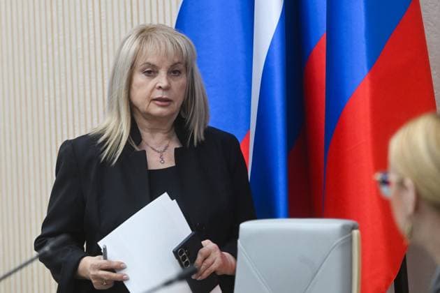 Russia Parliamentary Election Preliminary Results 9248428 21.09.2026 Russian Central Election Commission (CEC) Chair Ella Pamfilova attends a meeting summing up the preliminary results of elections to Russia s ninth State Duma, the lower house of parliament, at the CEC headquarters in Moscow, Russia. Kirill Kallinikov Sputnik Moscow Russia  Copyright: xKirillxKallinikovx