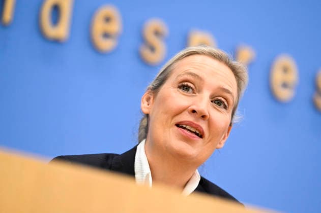 ABB BPK Alice Weidel, Federal Spokesperson for the AfD and Co-Chair of the AfD Parliamentary Caucus Topic: AfD—The Impact of the State Elections in Berlin and Mecklenburg-Western Pomerania on Federal Politics Statement at the BPK Federal Press Conference on September 21, 2026, in Berlin, Germany