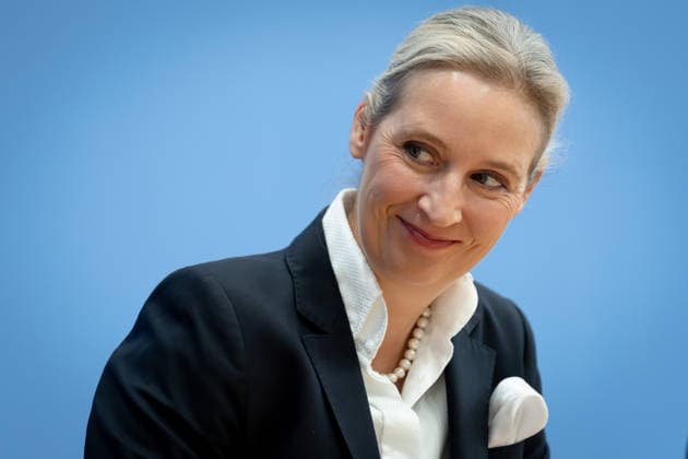 Federal Press Conference, AfD Berlin, BPK, AfD, Elections, Mecklenburg-Western Pomerania, Alice Weidel, Federal Spokesperson, Berlin, Berlin, GER