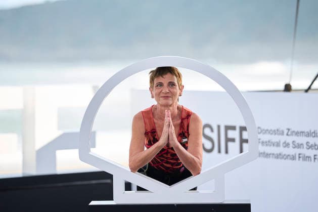 September 21, 2026, Madrid, Madrid, Spain: Belen Cruz attended Ruega por nosotras Photocall during 74th San Sebastian International Film Festival at Kursaal Palace on September 21, 2026 in Donostia San Sebastian, Spain Madrid Spain - ZUMAg15_ 20260921_zaf_g15_016 Copyright: xJackxAbuinx