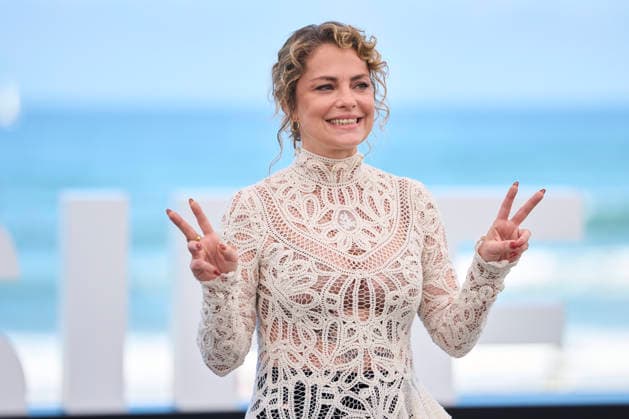 September 21, 2026, Madrid, Madrid, Spain: Dolores Fonzi attended Mis muertos tristes Photocall during 74th San Sebastian International Film Festival at Kursaal Palace on September 21, 2026 in Donostia San Sebastian, Spain Madrid Spain - ZUMAg15_ 20260921_zaf_g15_097 Copyright: xJackxAbuinx