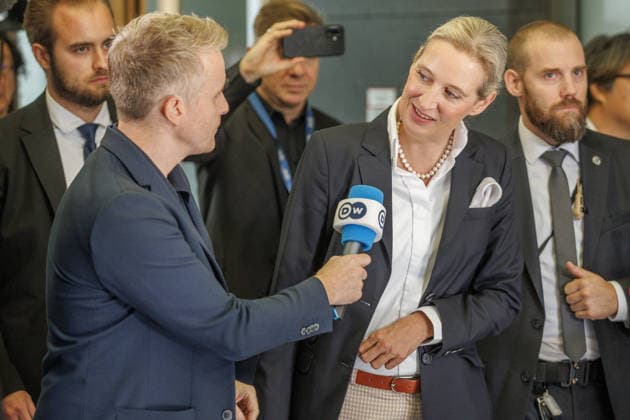 Impact of the State Elections in Berlin Alice Weidel, Federal Spokesperson for the AfD and Co-Chair of the AfD parliamentary group in th