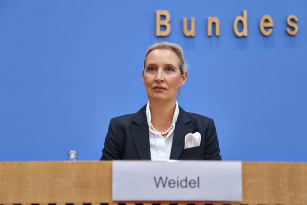 Berlin, Germany, September 21, 2026 Federal Press Conference: AfD—The Impact of the State Elections in Berlin and Mecklenburg-Western Pomerania on Federal Politics; AfD Chairwoman Alice Weidel Copyright: xdtsxNachrichtenagenturx dts_135692