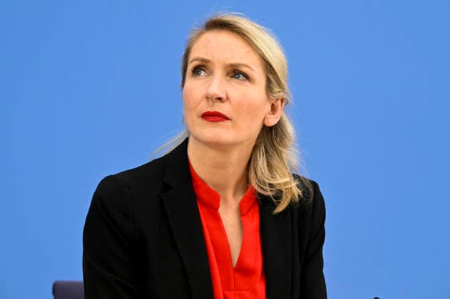 ABB BPK Ines Schwerdtner, Chairwoman of the party Die Linke Topic: Die Linke—The Impact of the State Elections in Berlin and Mecklenburg-Western Pomerania on Federal Politics Statement at the BPK Federal Press Conference on September 21, 2026, in Berlin, Berlin, Germany