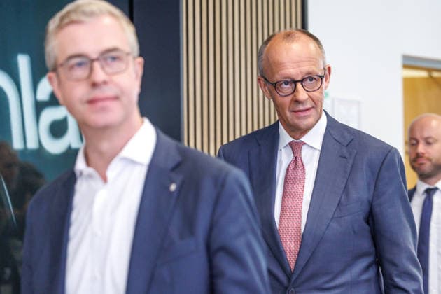 Press conference with the Chairman of the CDU of Germany and Federal Chancellor Friedrich Merz, Member of the Bundestag; the State and Parliamentary Group C