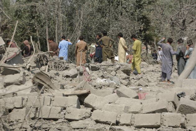 Pakistan says 37 militants killed, Kabul accuses Islamabad of killing 3 civilians KUNAR, AFGHANISTAN - SEPTEMBER 21: A view of the destruction after Pakistani fighter jets carried out airstrikes on eastern Kunar and Paktika provinces, Afghanistan on September 21, 2026. Pakistan claimed to have killed 37 militants along its border with Afghanistan, while Kabul accused Islamabad of killing three civilians in overnight airstrikes. Shafiullah Kakar Anadolu Kunar Afghanistan. Editorial use only. Please get in touch for any other usage.  Copyright: x2026xAnadoluxShafiullahxKakarx