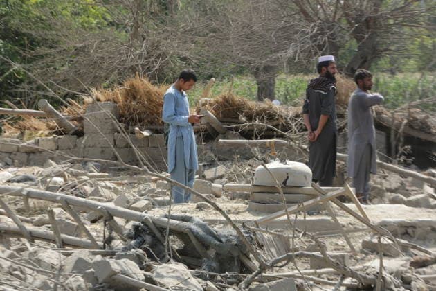 Pakistan says 37 militants killed, Kabul accuses Islamabad of killing 3 civilians KUNAR, AFGHANISTAN - SEPTEMBER 21: A view of the destruction after Pakistani fighter jets carried out airstrikes on eastern Kunar and Paktika provinces, Afghanistan on September 21, 2026. Pakistan claimed to have killed 37 militants along its border with Afghanistan, while Kabul accused Islamabad of killing three civilians in overnight airstrikes. Shafiullah Kakar Anadolu Kunar Afghanistan. Editorial use only. Please get in touch for any other usage.  Copyright: x2026xAnadoluxShafiullahxKakarx