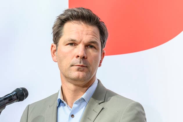 Pictured, from left: Steffen Krach, GER, Berlin, SPD press conference following the elections in Berlin and Mecklenburg-Western Pomerania (MV), in the Atrium, Willy Brandt Haus, Wilhelmstraße 141, 10963 Berlin, September 21, 2026, Copyright: HMBxMedia UwexKoch