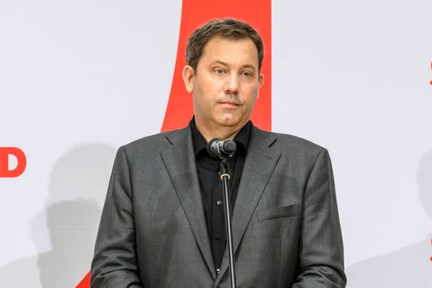 Pictured, from left: Lars Klingbeil, GER, Berlin, SPD press conference following the elections in Berlin and Mecklenburg-Western Pomerania (MV), in the atrium of the Willy Brandt House, Wilhelmstraße 141, 10963 Berlin, September 21, 2026, Copyright: HMBxMedia UwexKoch