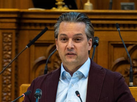 September 21, 2026 Vienna City Council 057 Member of the Vienna State Parliament and City Council, State Party Chairman Dominik Nepp (FPÖ) on September 21, 2026, at the 17th session of the Vienna City Council, held at City Hall in Vienna, Vienna, Austria, at the request of the FPÖ