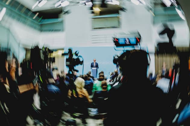 Friedrich Merz, CDU, Federal Chancellor, photographed during a press conference in response to the state election in Mecklenburg-Western Pomerania and the Berlin House of Representatives election, September 21, 2026. While Die Linke won the election in Berlin Copyright: xFlorianxGaertnerx