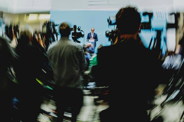 Friedrich Merz, CDU, Federal Chancellor, photographed during a press conference in response to the state election in Mecklenburg-Western Pomerania and the Berlin House of Representatives election, September 21, 2026. While Die Linke won the election in Berlin Copyright: xFlorianxGaertnerx