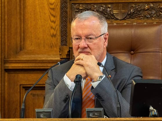 September 21, 2026 Vienna City Council 062 Thomas Reindl, SPÖ member of the Vienna State Parliament and City Council, on September 21, 2026, at the 17th session of the Vienna City Council, held at City Hall in Vienna, Vienna, Austria, at the request of the FPÖ