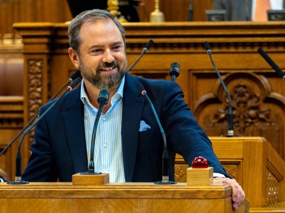 September 21, 2026 Vienna City Council 066 Markus Ornig, NEOS Member of the Vienna State Parliament and City Council, on September 21, 2026, at the 17th session of the Vienna City Council, held at City Hall in Vienna, Vienna, Austria, at the request of the FPÖ