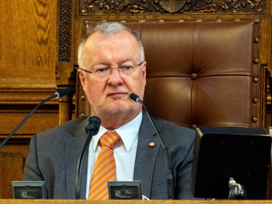 September 21, 2026 Vienna City Council 067 Thomas Reindl, SPÖ Member of the Vienna State Parliament and City Council, on September 21, 2026, during the 17th session of the Vienna City Council, held at City Hall in Vienna, Vienna, Austria, at the request of the FPÖ