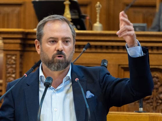 September 21, 2026 Vienna City Council 078 Markus Ornig, NEOS Member of the Vienna State Parliament and City Council, on September 21, 2026, at the 17th session of the Vienna City Council, held at Vienna City Hall in Vienna, Austria, at the request of the FPÖ
