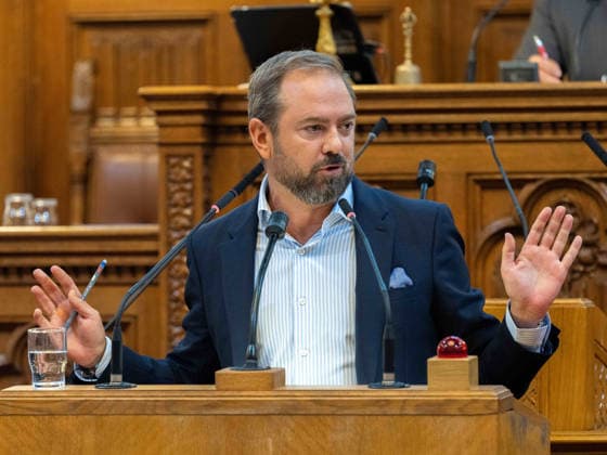 September 21, 2026, Vienna City Council, No. 081: Markus Ornig, NEOS member of the Vienna State Parliament and City Council, on September 21, 2026, at the 17th session of the Vienna City Council, held at City Hall in Vienna, Vienna, Austria, at the request of the FPÖ