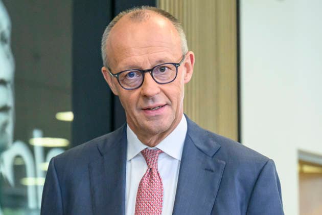Pictured, from left: Federal Chancellor Friedrich Merz, Member of the Bundestag (GER), Berlin; press conference with the chairman of Germany’s CDU and Federal Chancellor Friedrich Merz, Member of the Bundestag; press conference following the elections in Berlin and Mecklenburg-Western Pomerania (MV), September 21, 2026, Copyright: HMBxMedia UwexKoch