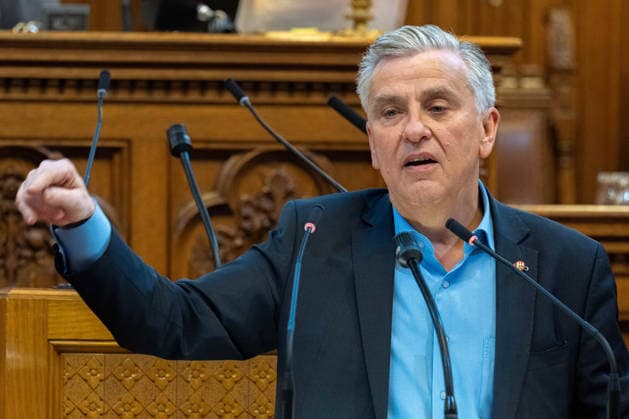 September 21, 2026, Vienna City Council, No. 088: Josef Taucher, Member of the Vienna State Parliament and City Council, and SPÖ Caucus Chair, at the 17th session of the Vienna City Council on September 21, 2026, at City Hall in Vienna, Vienna, Austria, at the request of the FPÖ