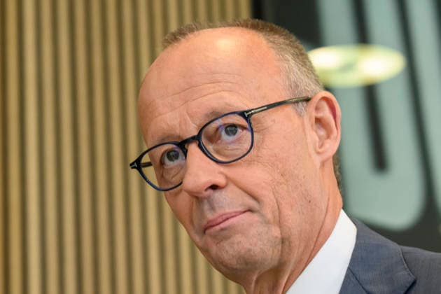Pictured, from left: Federal Chancellor Friedrich Merz, Member of the Bundestag (GER), Berlin; press conference with the chairman of Germany’s CDU and Federal Chancellor Friedrich Merz, Member of the Bundestag; press conference following the elections in Berlin and Mecklenburg-Western Pomerania (MV), September 21, 2026, Copyright: HMBxMedia UwexKoch