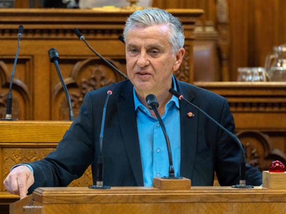 September 21, 2026 Vienna City Council 090 Member of the Vienna State Parliament and City Council; Club Chair Josef Taucher (SPÖ) on September 21, 2026, at the 17th session of the Vienna City Council, held at City Hall in Vienna, Vienna, Austria, at the request of the FPÖ