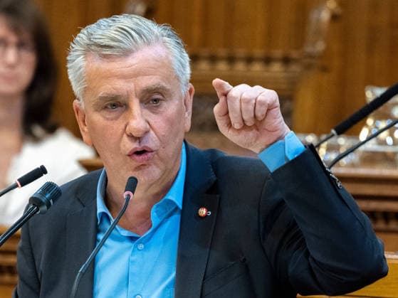 September 21, 2026 Vienna City Council; Josef Taucher, SPÖ, Member of the Vienna State Parliament and City Council, and Club Chairman, on September 21, 2026, at the 17th session of the Vienna City Council, held at City Hall in Vienna, Vienna, Austria, at the request of the FPÖ