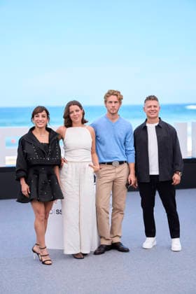 September 21, 2026, Madrid, Madrid, Spain: Patrick Criado, Andrea Ros, Sandra SoÂ¡nchez, Jesus Del Moral attended Karateka Photocall during 74th San Sebastian International Film Festival at Kursaal Palace on September 21, 2026 in Donostia San Sebastian, Spain Madrid Spain - ZUMAg15_ 20260921_zaf_g15_283 Copyright: xJackxAbuinx