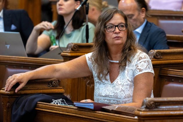 September 21, 2026 Vienna City Council 084 Ulli Sima (SPÖ), City Councilor in Charge of Urban Development, Mobility, and Wr Stadtwerke, on September 21, 2026, at the 17th session of the Vienna City Council, held at City Hall in Vienna at the request of the FPÖ, Vienna, Austria